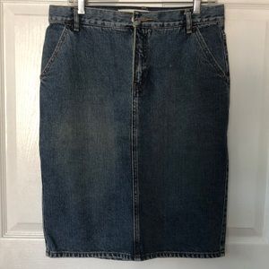 Gap denim skirt